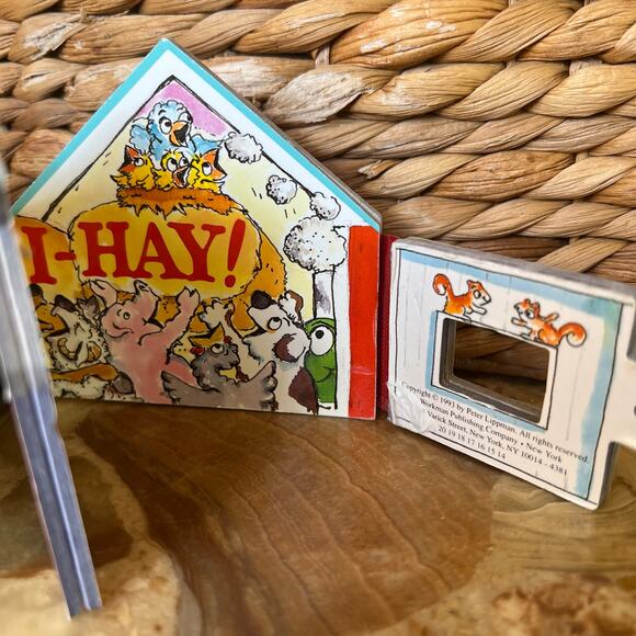 Old McDonald's Farm Cardboard Book Vintage - Picture 7 of 8